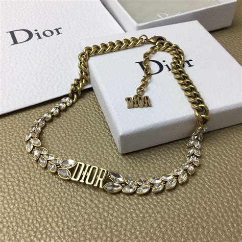 dior necklace fake|vintage christian dior jewelry value.